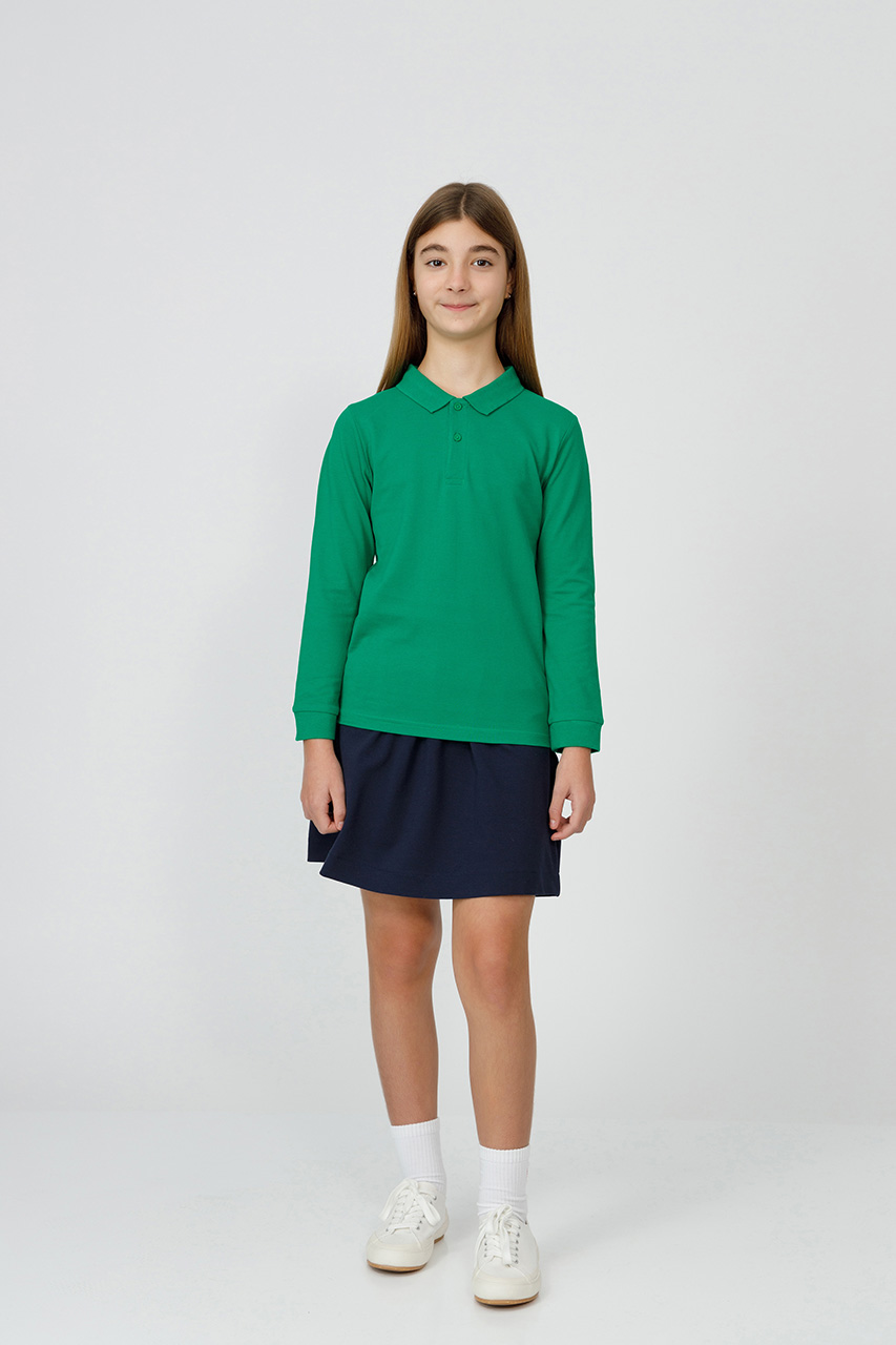 Tricou polo slim copii unisex 998